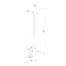 Светильник настенный светодиодный Sarca LED графит 4000К 40111/LED графит - фото 7