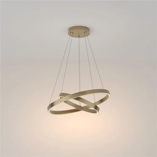 Подвесной светильник Rim 3000K 61Вт (Латунь) - фото