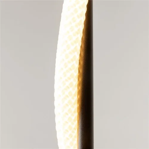 Напольный светильник (торшер) Tau 3000К 15Вт (Черный) - фото 11