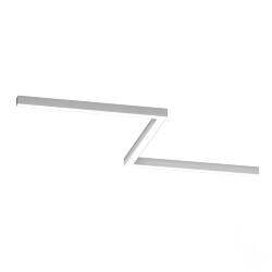 Светильник ЗигЗаг S50 (RAL9003/3x840mm-90/LT70 — 4K/54W)