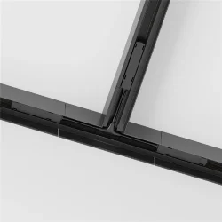 Коннектор Т-образный Gravity накладной черный (Черный)