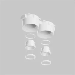 Встраиваемый светильник Intro GU10 9Вт IP 20 (Серый)