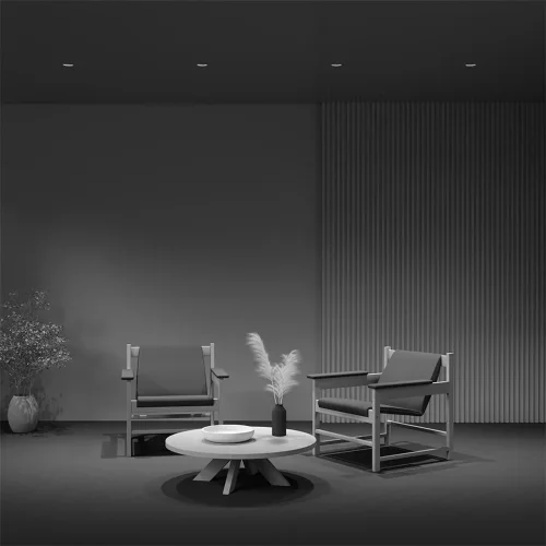 Встраиваемый светильник Intro GU10 9Вт IP 20 (Серый) - фото 9