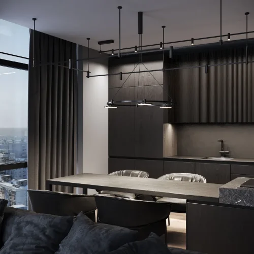 Esthetic Magnetic Декоративная стойка с вводом питания 606 мм 85148/00 - фото 4