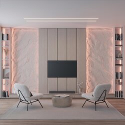 Светодиодная лента RT-A120-8mm 24V Peach Fuzz (9.6 W/m, IP20, 5m) (Arlight)