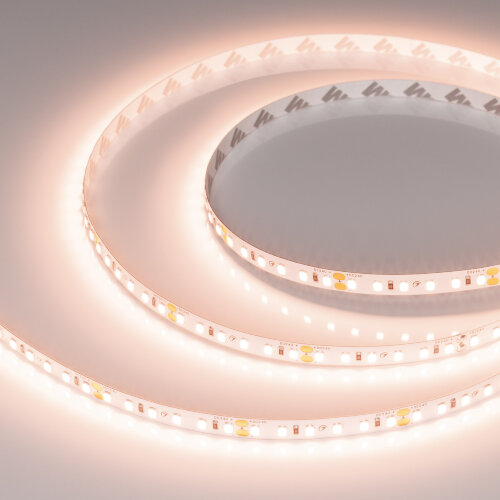 Светодиодная лента RT-A120-8mm 24V Peach Fuzz (9.6 W/m, IP20, 5m) (Arlight) 047719 - фото