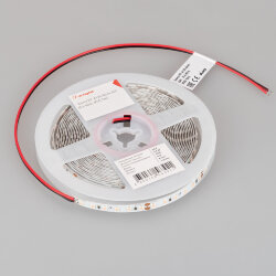 Светодиодная лента RT-А120-8mm 24V Peach Fuzz (9.6 W/m, IP20, 5m) (Arlight) 047719