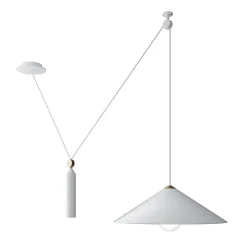 Подвесной светильник Peso E27 1x60Вт (Белый)