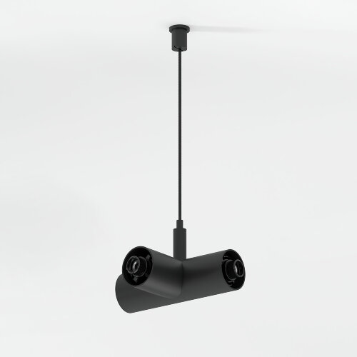 Module System Набор для подвеса Т-образный с питанием (черный) - фото 1