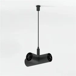 Module System Набор для подвеса Т-образный с питанием (черный) 85189/00 (066186)