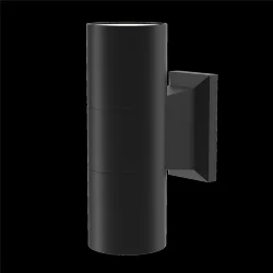 Настенный светильник (бра) Bowery GU10х2 50Вт IP 54 (Черный)