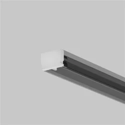 Комплект заглушек (для профиля ALM-1007-S-2M) 2 шт. (Белый)