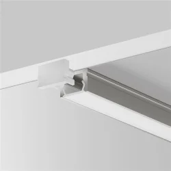 Комплект заглушек (для профиля ALM-1007-S-2M) 2 шт. (Белый)