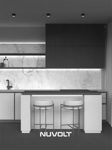 Потолочный светильник NUVOLT LDL-001B (Черный) - фото 12