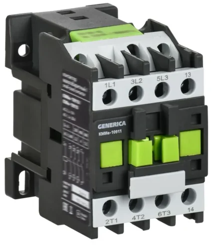 Контактор КМИе-10911 9А 110В/АС3 1НЗ GENERICA KKME11-009-110-01 - фото