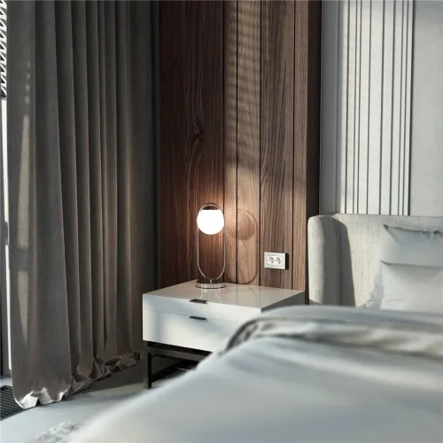 Рамка из поликарбоната для двойной розетки Hammer серебряный W0082406 - фото 3