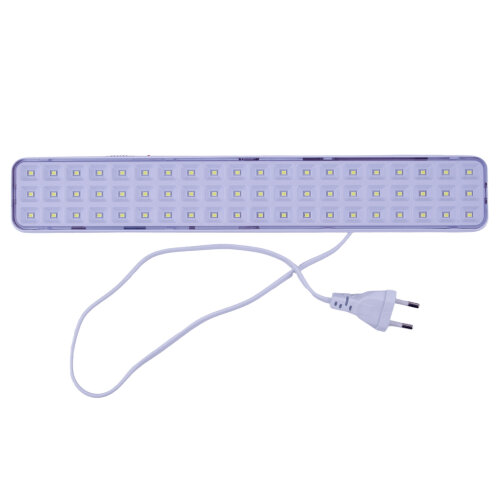 ULR-Q402 5W-DW WHITE S01 Светильник светодиодный аварийного освещения, Наклейка ВЫХОД, Дневной свет 6500K, Встроенный аккумулятор AC-DС, Корпус белый. - фото 3