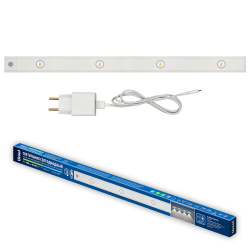 ULI-F50-5W-4000K SENSOR IP40 WHITE Светильник светодиодный для мебели с сенсором движения и освещенности, 600мм - фото 9
