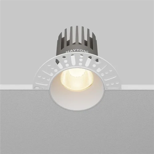 Встраиваемый светильник Омут / Dip 15 Вт 3000 К 50° (Белый) DL121-15W-3K-TRS-W - фото 6