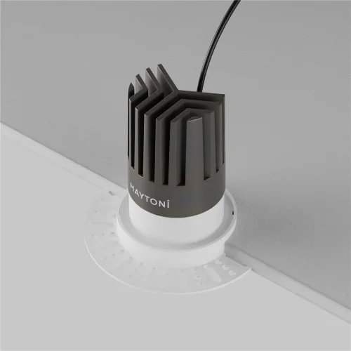 Встраиваемый светильник Омут / Dip 15 Вт 3000 К 50° (Белый) DL121-15W-3K-TRS-W - фото 8