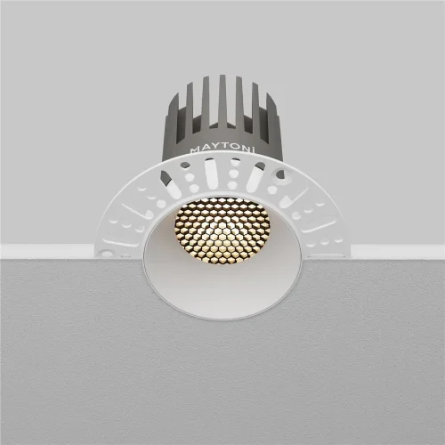 Встраиваемый светильник Омут / Dip 15 Вт 3000 К 50° (Белый) DL121-15W-3K-TRS-W - фото 10