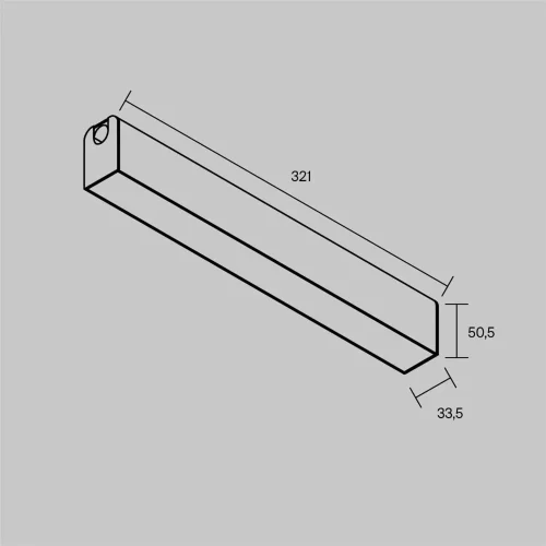 Трековый светильник Базис / Basis Arity 3000K 12Вт 120° (Черный) TR238-1-12W3K-B - фото 9