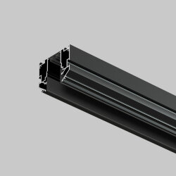 Профиль-трек SMART ONE, для натяжных потолков, 3 м, алюминий, черный, Denkirs TR2023-BK