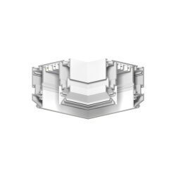 Угловой элемент 90° трека SMART ONE, алюминий, белый, Denkirs TR2026-WH
