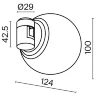 Трековый светильник Луна / Luna Flarity 3000K 5Вт 120° (Латунь) TR229-1-5W3K-BS - фото 8
