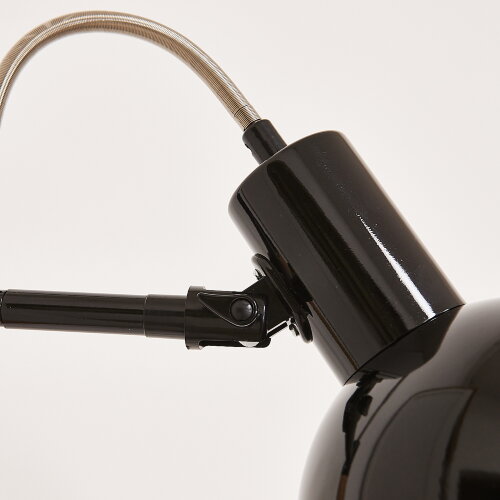 UML-T702 E14 BLACK Торшер напольный под лампу Е14, 60W, с регулировкой наклона, Механический выключатель, Черный - фото 12