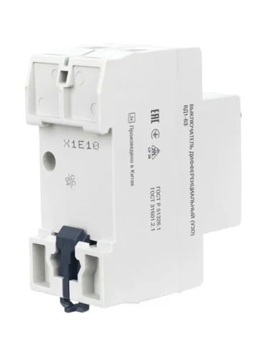 Выключатель дифференциального тока (УЗО) 2п 32А 30мА тип AC ВД1-63 GENERICA MDV15-2-032-030 - фото 3