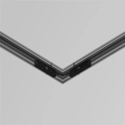 Коннектор питания угловой с проводом 6см Levity (Черный) - фото 5