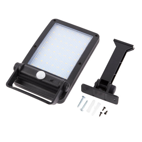 USL-F-561-PT165 SENSOR N1 Садовый светильник на солнечной батарее, с датчиком движения, 6Вт, Кронштейн в-к, Белый свет 4000K, Корпус черный, TM Uniel - фото 2