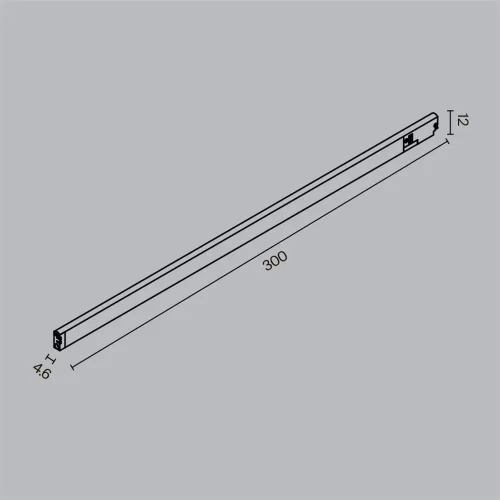 Трековый светильник Базис / Basis Levity 3000К 5Вт 100° (Черный) TR190-1-5W3K-B - фото 8