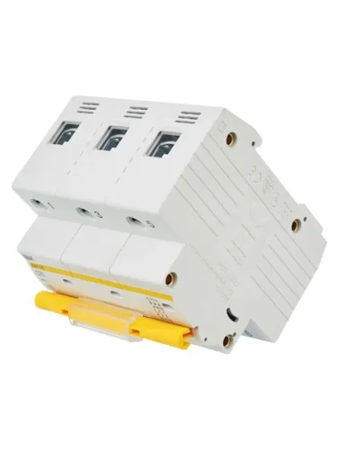 Выключатель автоматический модульный 3п C 25А 10кА ВА47-100 KARAT IEK MVA40-3-025-C - фото 6