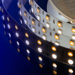 Светодиодная лента 28.8Вт 24В IP33 RGB + теплое свечение, DSG5120-24-RGB+WW-33 001134