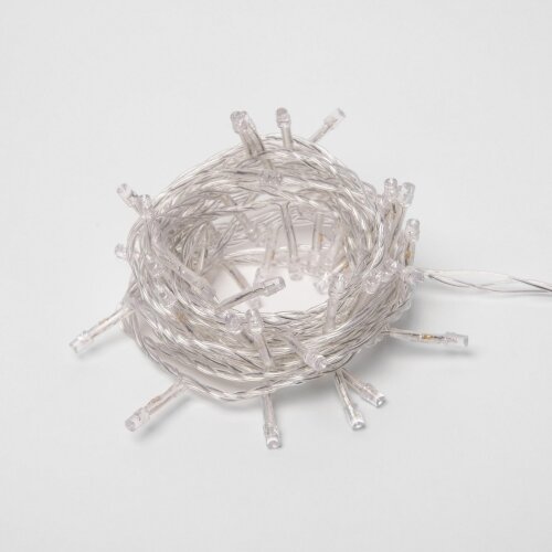 ULD-S0250-020-STA MULTI IP20 Гирлянда светодиодная, 2.5м, 20 светодиодов, Разноцветный свет, Провод прозрачный - фото 4