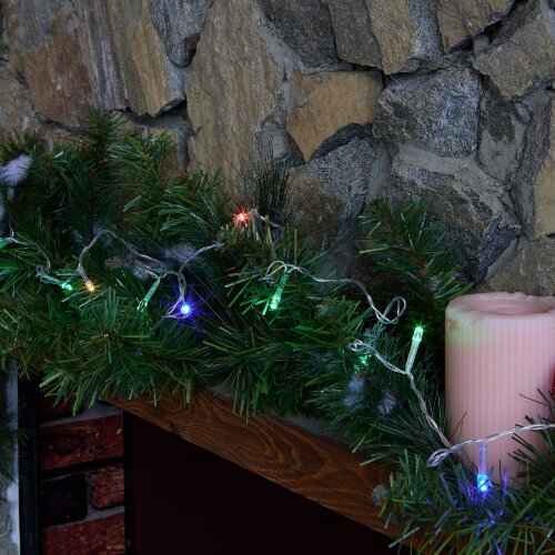 ULD-S0250-020-STA MULTI IP20 Гирлянда светодиодная, 2.5м, 20 светодиодов, Разноцветный свет, Провод прозрачный - фото 6