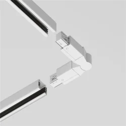 Коннектор поворотный шарнирный Trinity белый (Белый)