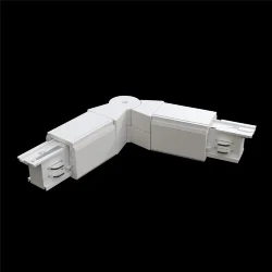 Коннектор поворотный шарнирный Trinity белый (Белый) TRA005CS-31W