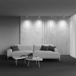 Потолочный светильник Polar GX53 1x12W (Серебро)