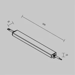 Источник напряжения PSL023 24В 250Вт IP 67 822014 (Графит) 822014