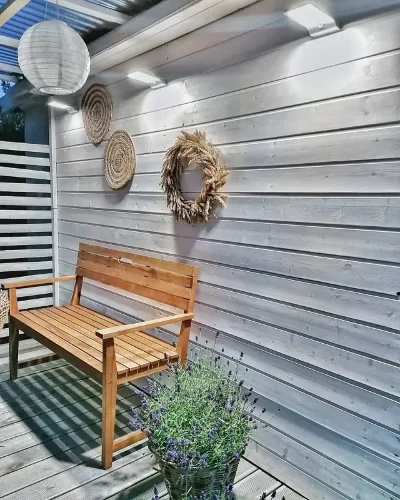 Уличный ночник | 3W/4000K IP44 (Свет/Движение) Серебристый | - LEDVANCE DoorLED Solar Sensor. Фото 4