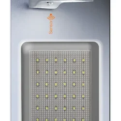 Уличный ночник | 3W/4000K IP44 (Свет/Движение) Серебристый | - LEDVANCE DoorLED Solar Sensor