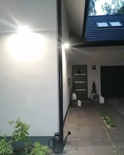 Уличный ночник | 3W/4000K IP44 (Свет/Движение) Серебристый | - LEDVANCE DoorLED Solar Sensor. Фото 6