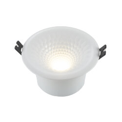 Встраиваемый светильник, IP 20, 4Вт, LED, белый, пластик, Denkirs DK3400-WH