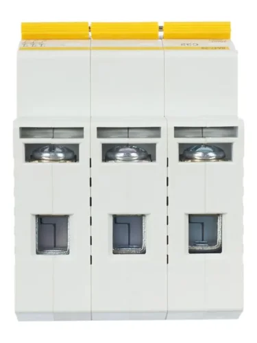 Выключатель автоматический модульный 3п C 32А 4.5кА ВА47-29 KARAT IEK MVA20-3-032-C - фото 7