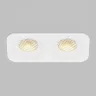 Светильник встраиваемый светодиодный с антибликовой решеткой Tetro 20W 3000K белый IP44 15277/LED - фото 2