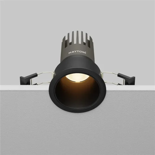 Встраиваемый светильник Омут+ / Dip 10 Вт 3000 К 50° (Черный) DL116-10W-3K-B - фото 2