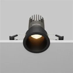 Встраиваемый светильник Омут+ / Dip 10 Вт 3000 К 50° (Черный) DL116-10W-3K-B